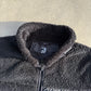 Veste Sherpa BIXY, détail col et matière sherpa